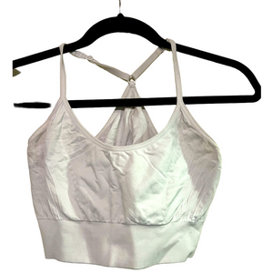 Profit Seamless  Women’s White Racerback Sports Bra/ Athletic Top